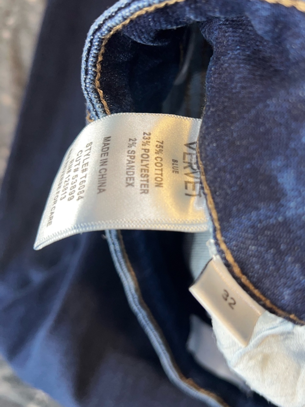 Women’s Dark Blue Boot Cut Jeans - Classic Flare - Picture 6 of 7